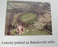 Kouřim, Bukačov, informační tabule.jpg
