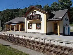 Nádraží v Koutech nad Desnou