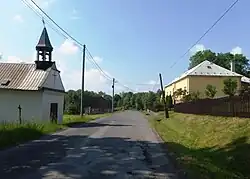 Hlavní ulice a kaple Panny Marie