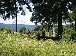 Bývalý německý hřbitov za Kozlovem