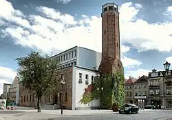 Radnice s gotickou věží