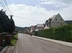 Ulice rodinných domů