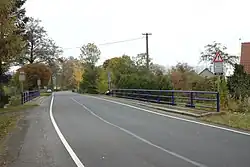 Most přes potok v Krásných Loučkách