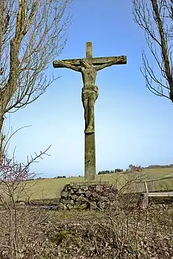 Krucifix na Kühbühlu v Krásně