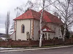 Krčín - kostel sv. Ducha