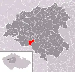 Krakovec na mapě