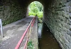 Kralovický potok pod tratí Rakovník – Mladotice v Mariánském Týnci