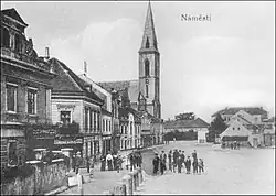 Palackeho namesti na prelomu 19. a 20. stoleti
