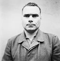 Josef Kramer v zajetí.