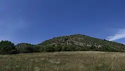 Pohled na hřeben Krasína z jihovýchodu