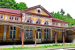Nádražní budova v Kraslicích