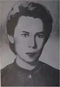 Ošetřovatelka Zofia Krassowska („Duża Zosia“), velitelka ženské čety „Oleńka“