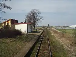 Vlaková zastávka Kravaře-Kouty