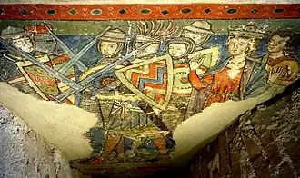 Gozzoburg, sál s freskami