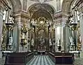 Interiér kostela