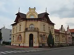 Secesní domy v Havlíčkově ulici