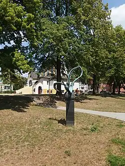 Ptáci, Slovanské náměstí v Kroměříži