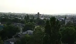 Pohled na jižní část města z ruského kola