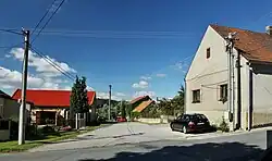 Střed obce Kroučová