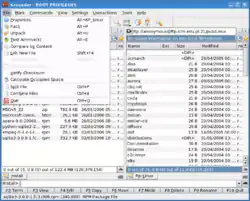 Hlavní okno Krusaderu