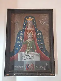 Panna Maria Klatovská s Dítětem