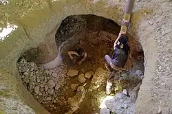 Expozice v archeologické rezervaci Krzemionki