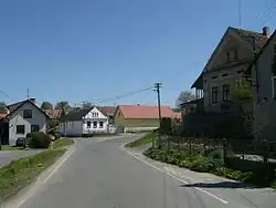 Pohled na část obce