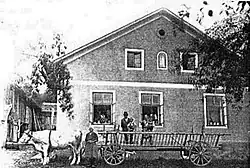 Kubička, jeden z místních statků (rok 1914)