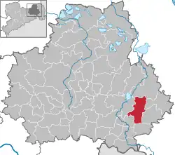 Kubschütz na mapě