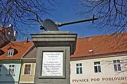 Kudlichův pomník v Úštěku