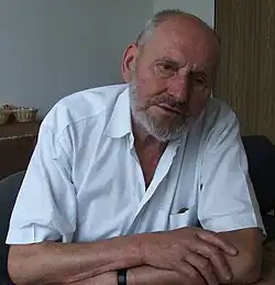 Karel Kukal na setkání muklů v Českém Šternberku v červnu 2006