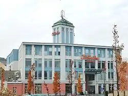 Vývěr potoka u kulturního centra