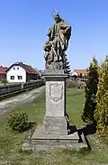 Socha svatého Jana Nepomuckého v Kuněticích