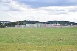 Věznice Kuřim od severovýchodu