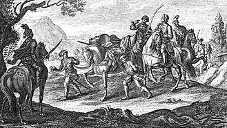 Kuruci zajali rakouského vojáka