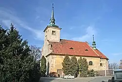 Kostel Všech Svatých u hřbitova (2006, před rekonstrukcí)