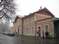 Výpravní budova hlavního nádraží v Kutné Hoře