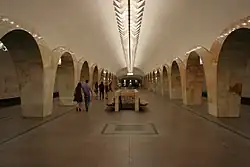 Střední loď stanice