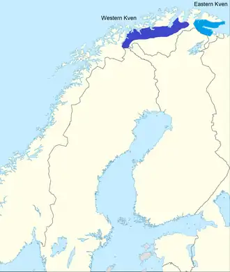 Mapa rozšíření jazyka