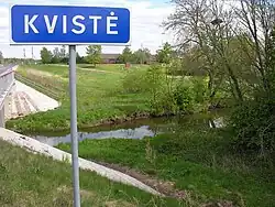 Most silnice č. 170 přes Kvistė v Ukrinech