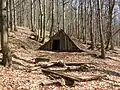 Partyzánský bunkr pod Kyjovem