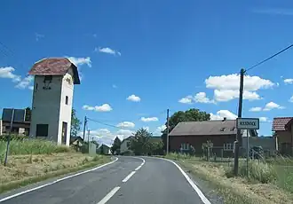 Silnice II/465 v Kyjovicích