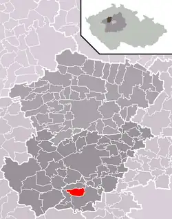 Kyšice na mapě