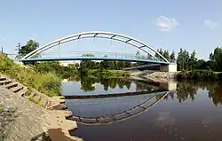 lávka z pravého břehu