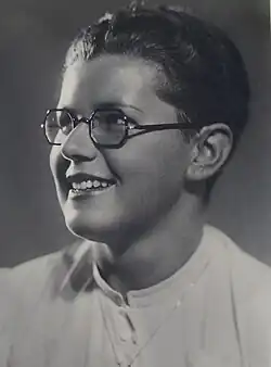 Lída Merlínová (asi okolo roku 1940)