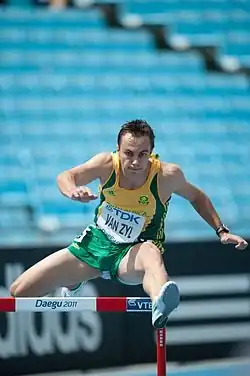 Louis Jacob van Zyl na MS 2011