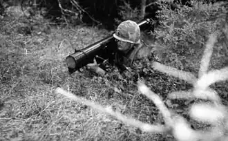 LAW 80 testovaný americkou armádou v roce 1983