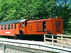 Lollandsbanen M14 (Jung Typ R 360 C – Baujahr 1950) Bf Ryde, 6 May 1989, Manfred Kopka