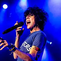 LP během vystoupení ve Freiburgu (2018)