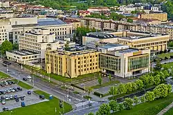 Budova parlamentu Litvy ve Vilniusu